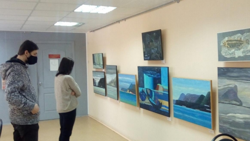 В Новодвинске открыта выставка работ Галины Звонковой
