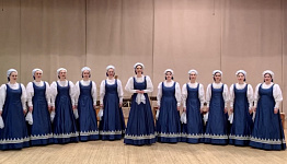 Северный русский народный хор исполнил песню «Сокол» для защитников Отечества