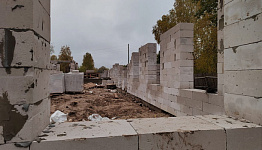 В деревне Ватамановская продолжается строительство сельского Дома культуры