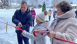 К Новому году в селе Долматово Вельского района открыли обновленный Дом культуры