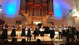Большим концертом завершилась череда мероприятий, посвященных 115-летию детской музыкальной школы №1
